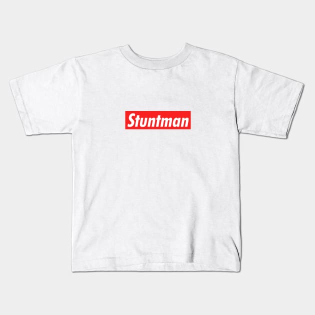 Stuntman Kids T-Shirt by NotoriousMedia